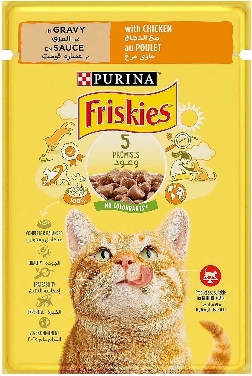 PURINA FRISKIES GRAVY FOR CAT,S 85G