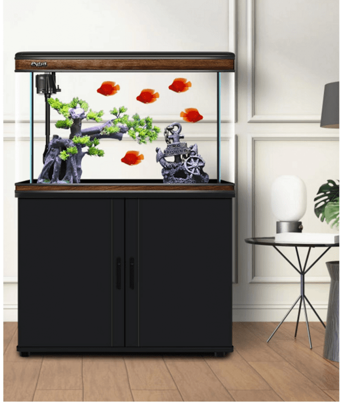 PUFEIT AQUARIUM TANK WITH CABINET