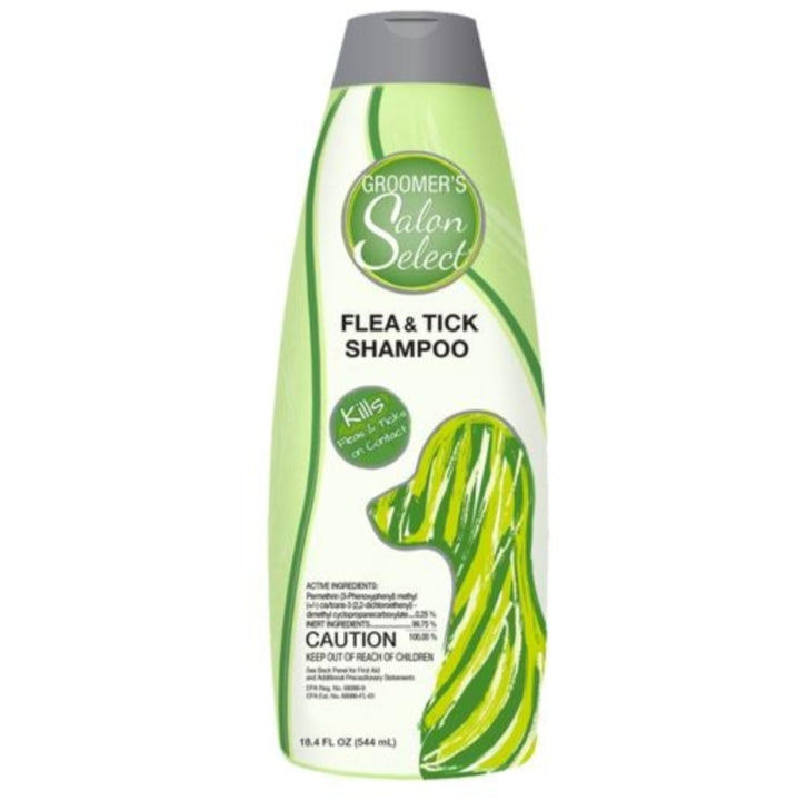 Groomer,s Flea & Tick Shampoo For Dogs 544ml