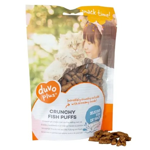 DUVO CRUNCHY BALLS FOR CAT,S 50G