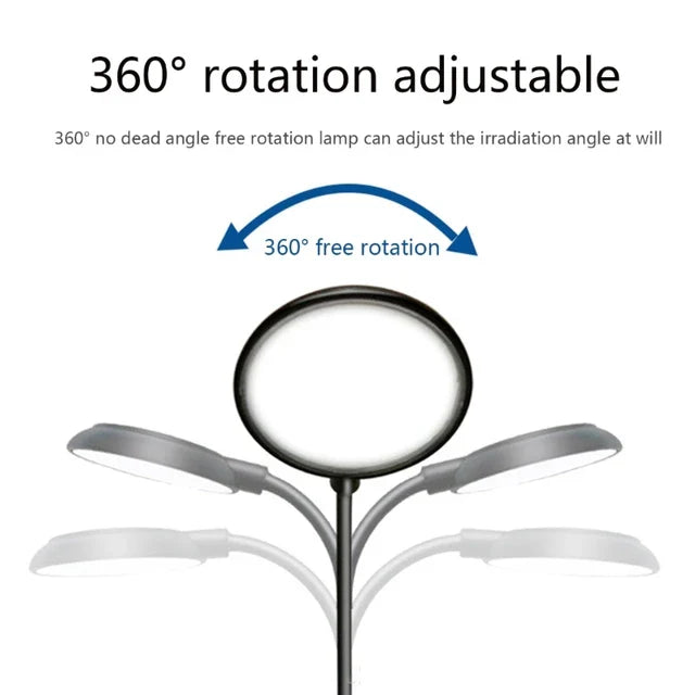 AQUA BLUE DEE-Q5 LED LIGHT