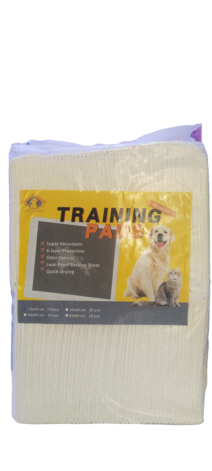 TRAINING PET PAD,S 33X45 CM 100 PCS