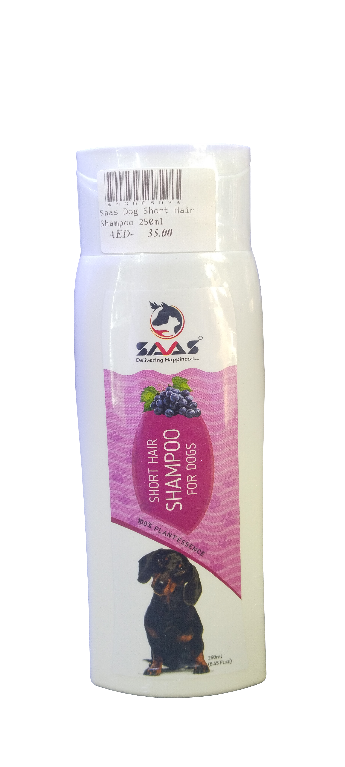 Saas Short Hair Shampoo For Dogs 250ml
