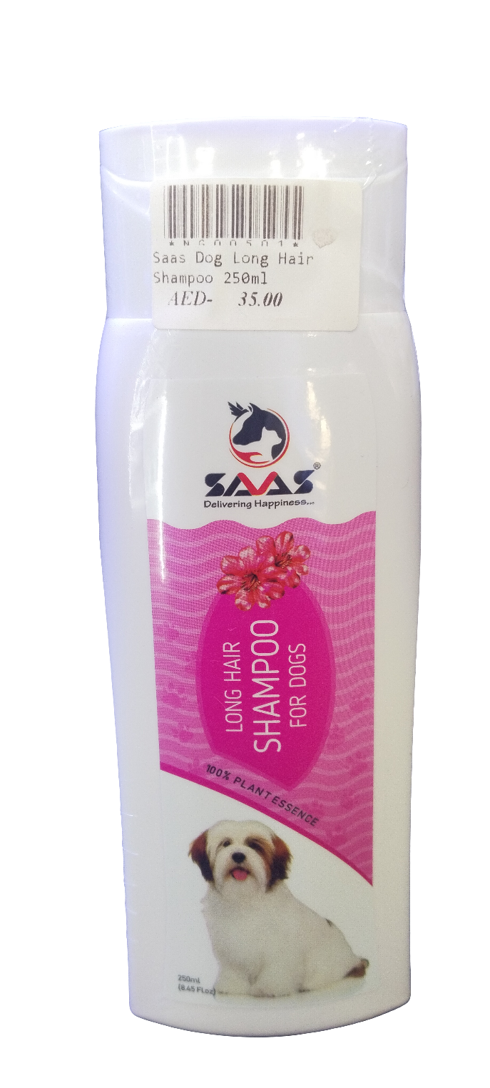 SAS Dog Long Hair Shampoo For Dogs 250ml