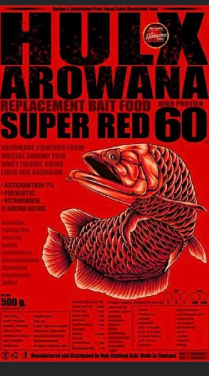 HULX AROWANA SUPER RED 60