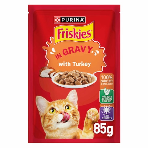 PURINA FRISKIES GRAVY FOR CAT,S 85G