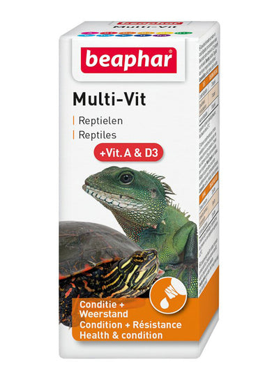 BEAPHAR MULTI-VIT FOR TURTLE 20 ML