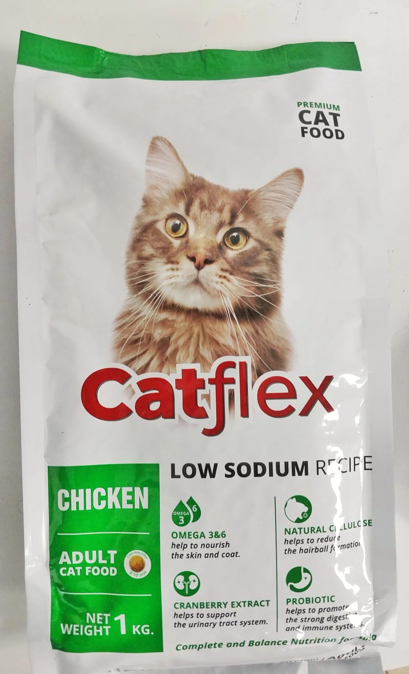 Catflex adult Cat Food Meat & Liver 1kg