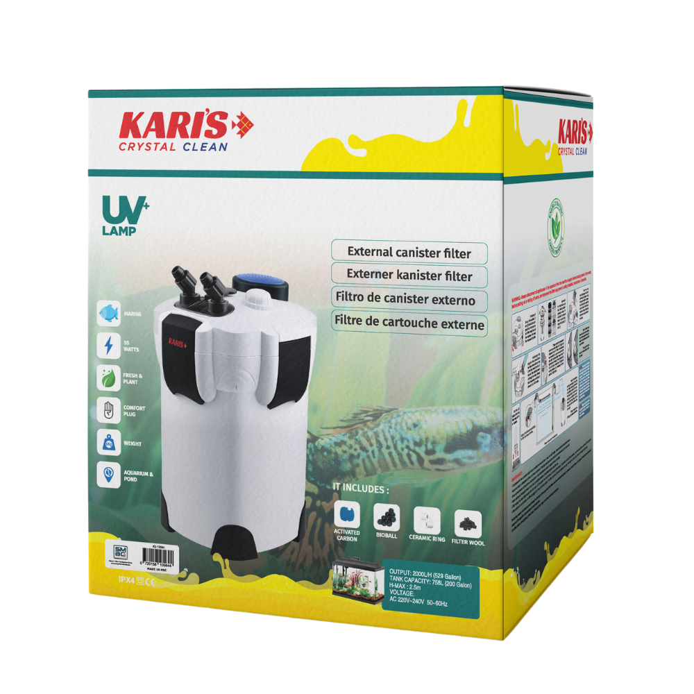 KARIS EXTERNAL CANISTER FILTER