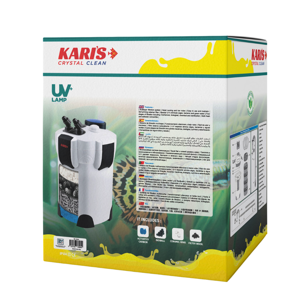 KARIS EXTERNAL CANISTER FILTER