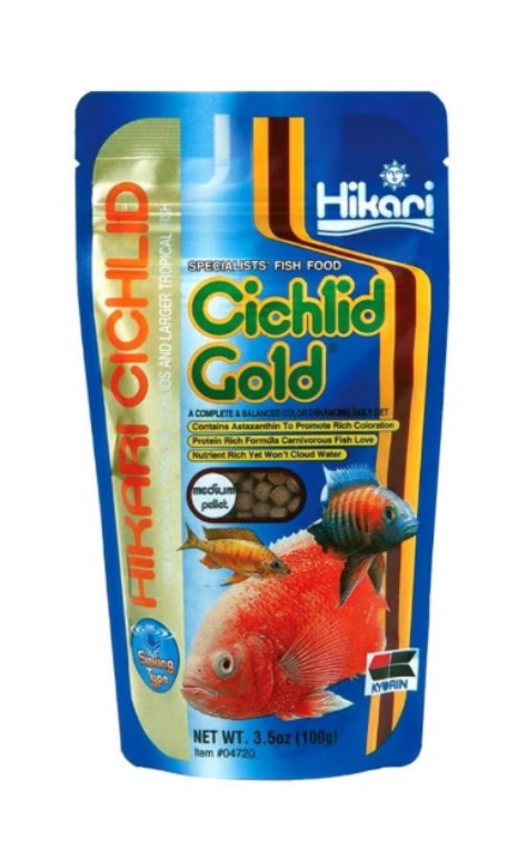 HIKARI CICHLID GOLD MEDIUM 100G