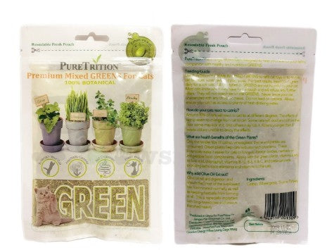 PURETRITION PREMIUM MIXED GREENS FOR CAT,S
