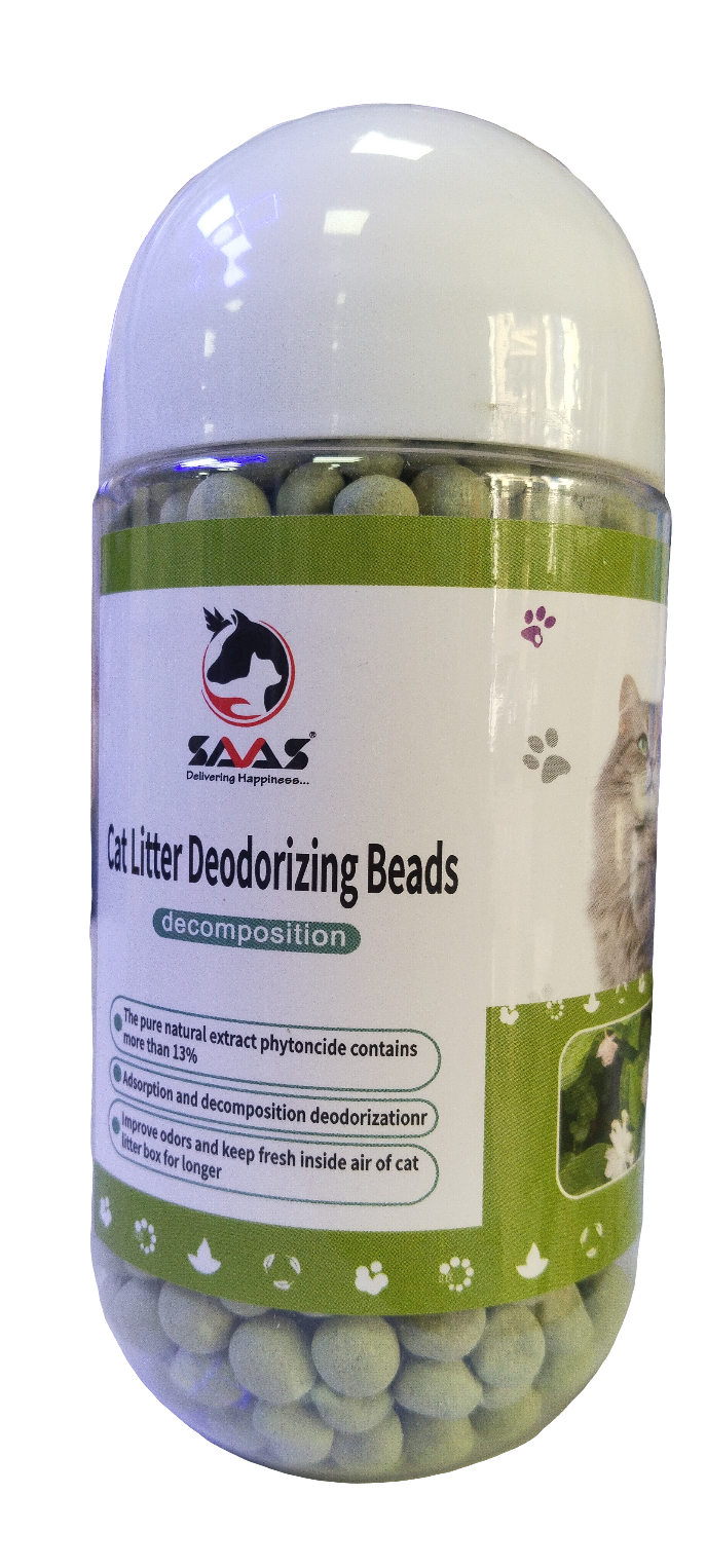 SAAS CAT'S LITTER DEODORIZER BEAD'S 500ml