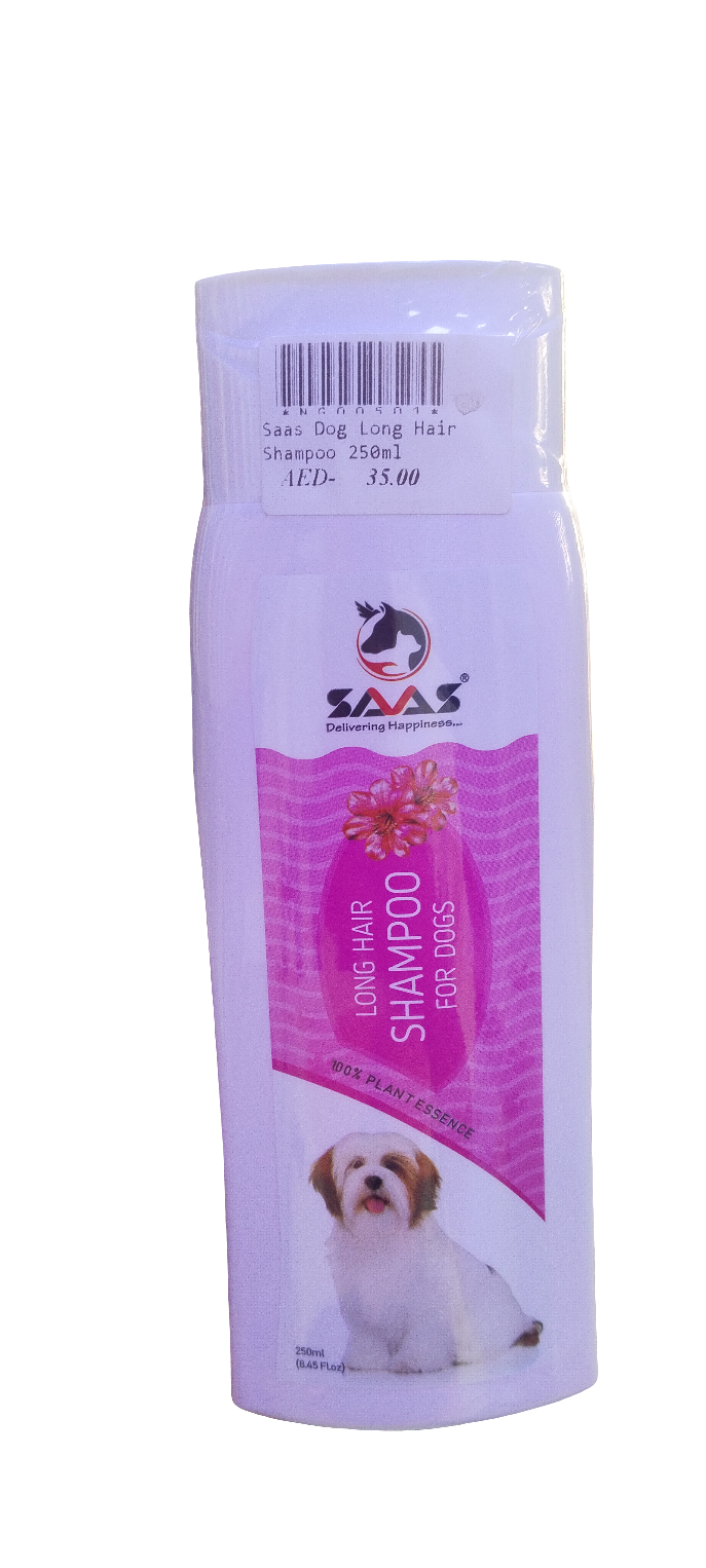 SAAS DOG LONG HAIR SHAMPOO 250ML