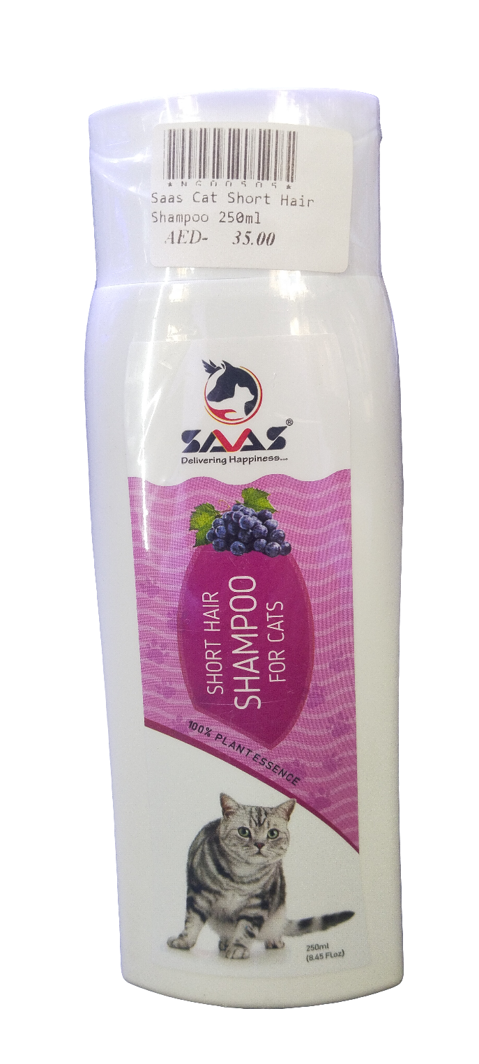 SAS Cat Short Hair Shampoo 250ml