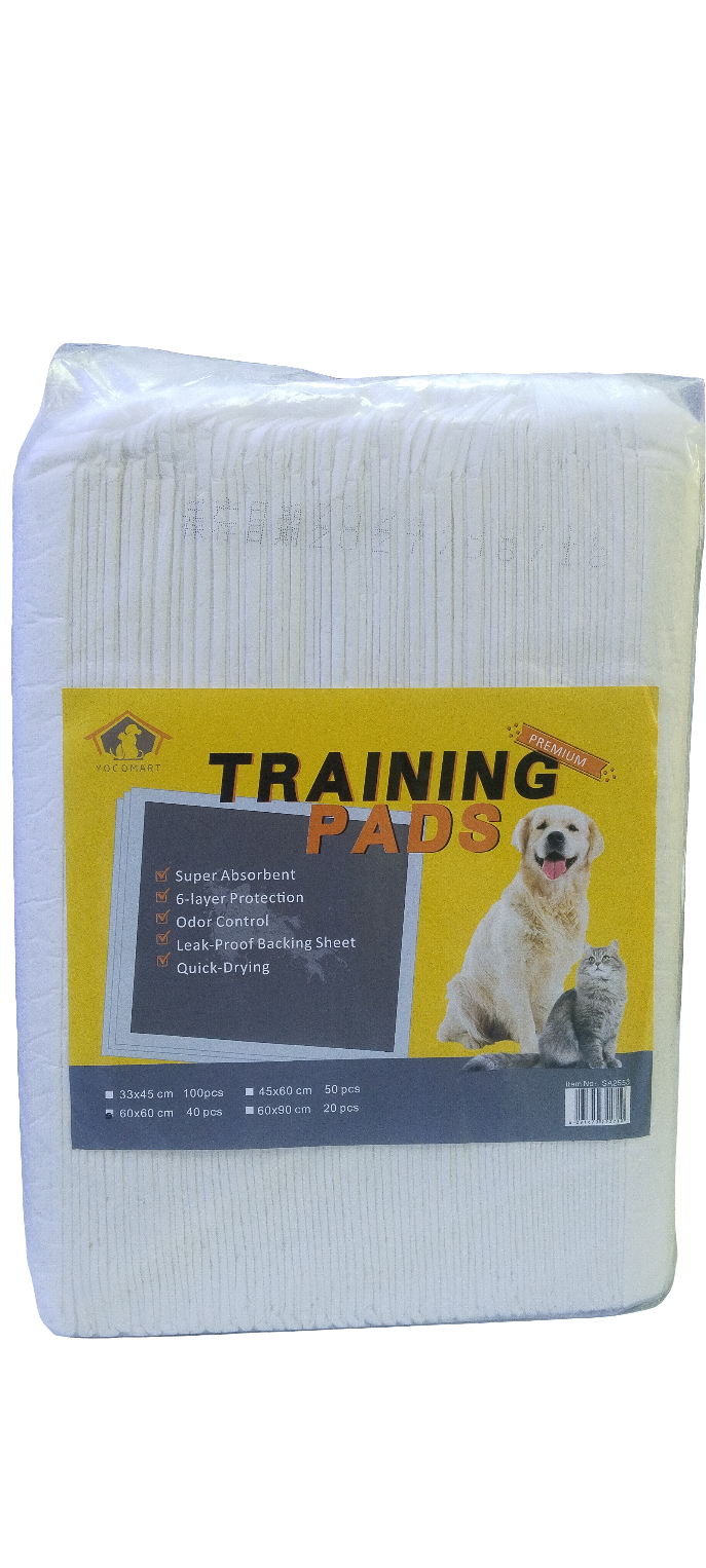 TRAINING PET PAD 60x60cm-40 pcs