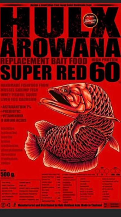 HULX AROWANA SUPER RED 60