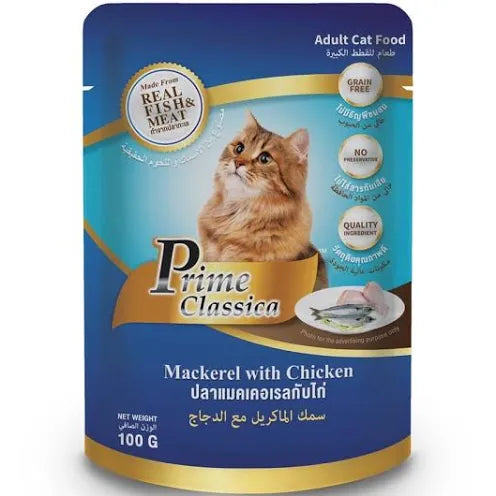 PRIME ADULT CLASSICA GRAVY FOR CAT 100G